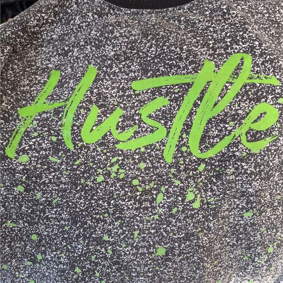 Encrypted Mens Hustle Tee Shirt Short Sleeve Casual Streetwear 5X - Picture 3 of 8